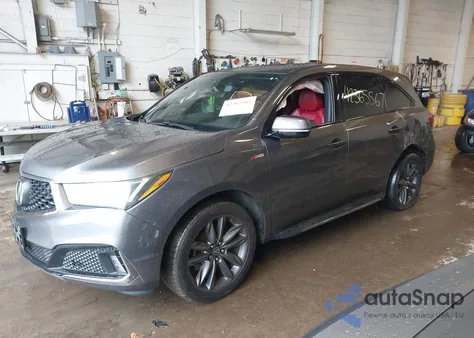 2019 Acura Mdx Tech A-Spec Pkgs из США, поврежденный, VIN 5J8YD4H0XKL025557